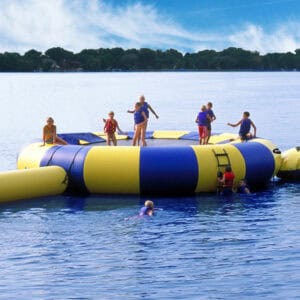 Lake trampolines 2024